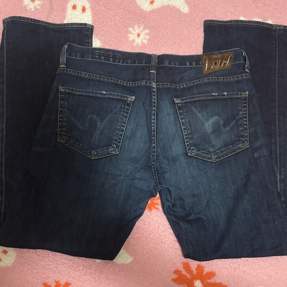 Citizens Of Humanity Indigo Denim Jeans - Picture 6 of 8